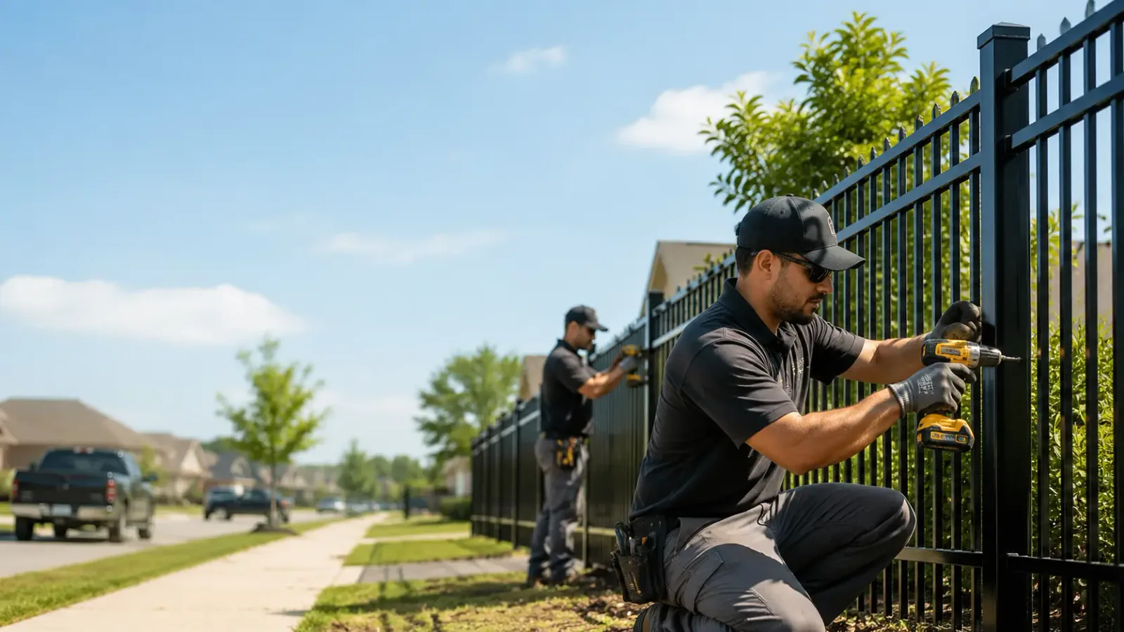 Metal Fence Installation in Ellerbe, NC